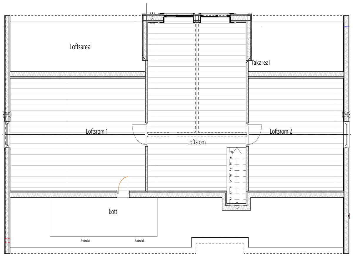 Generasjonshytte Lofoten 94 hems