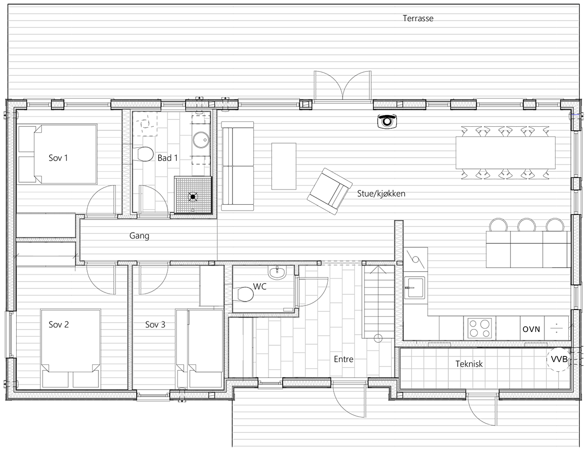 Lofoten 103 salgstegninger plan